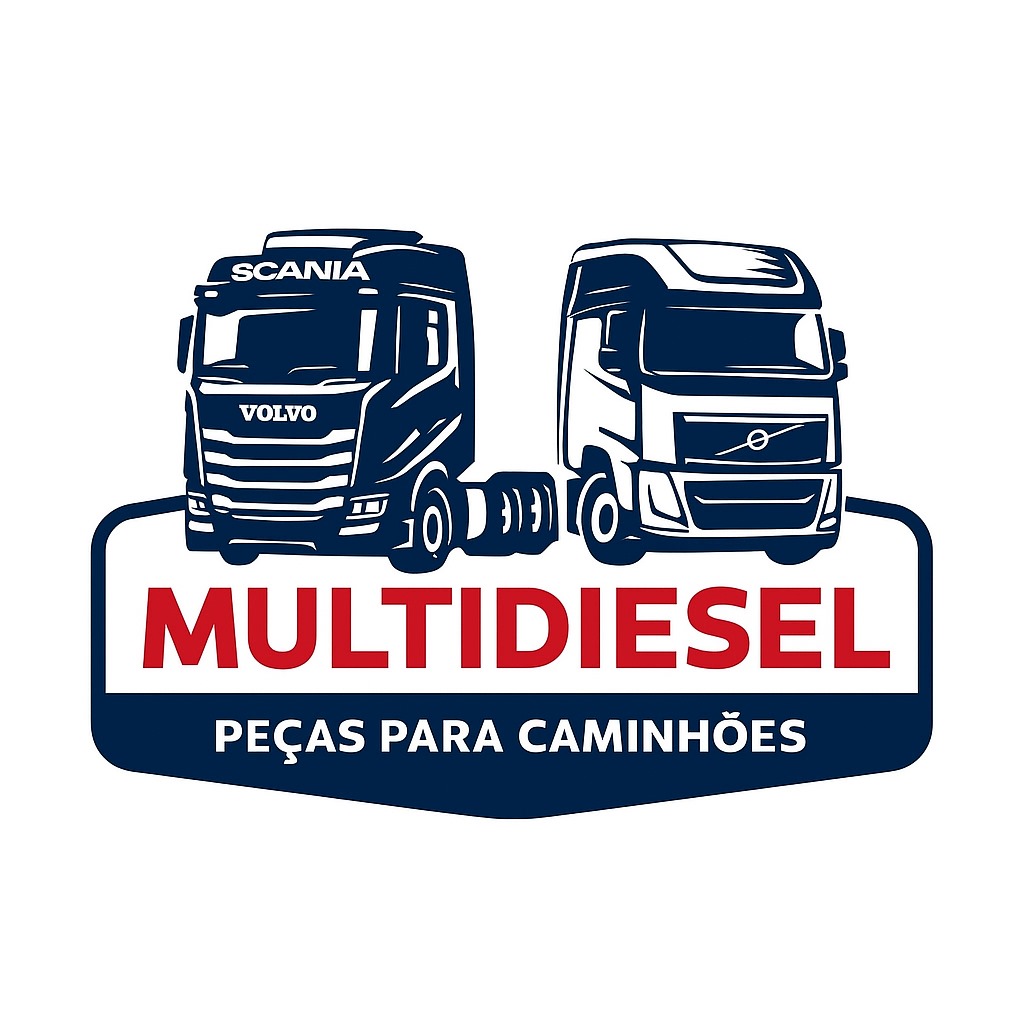 Logomarca Auto Peças Multidiesel - Peças para Caminhões